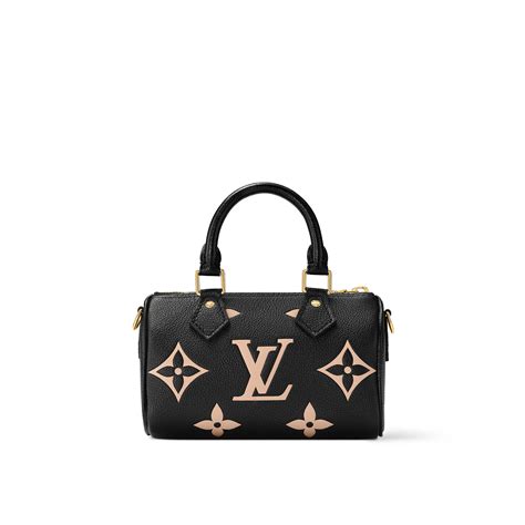 louis vuitton nano speedy empreinte|louis vuitton small speedy.